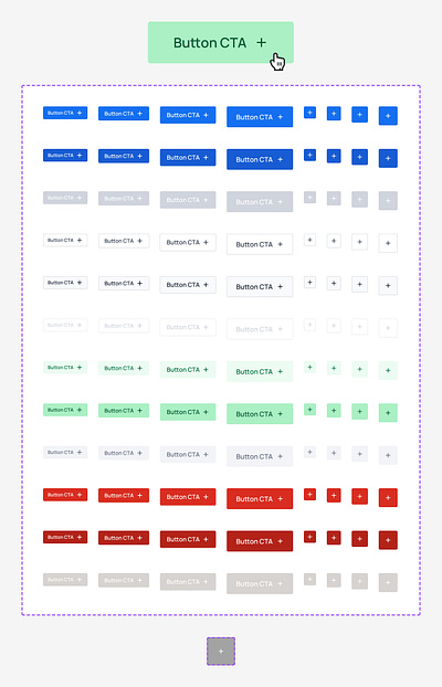 Square Button from Component Collector button component figma odw ui