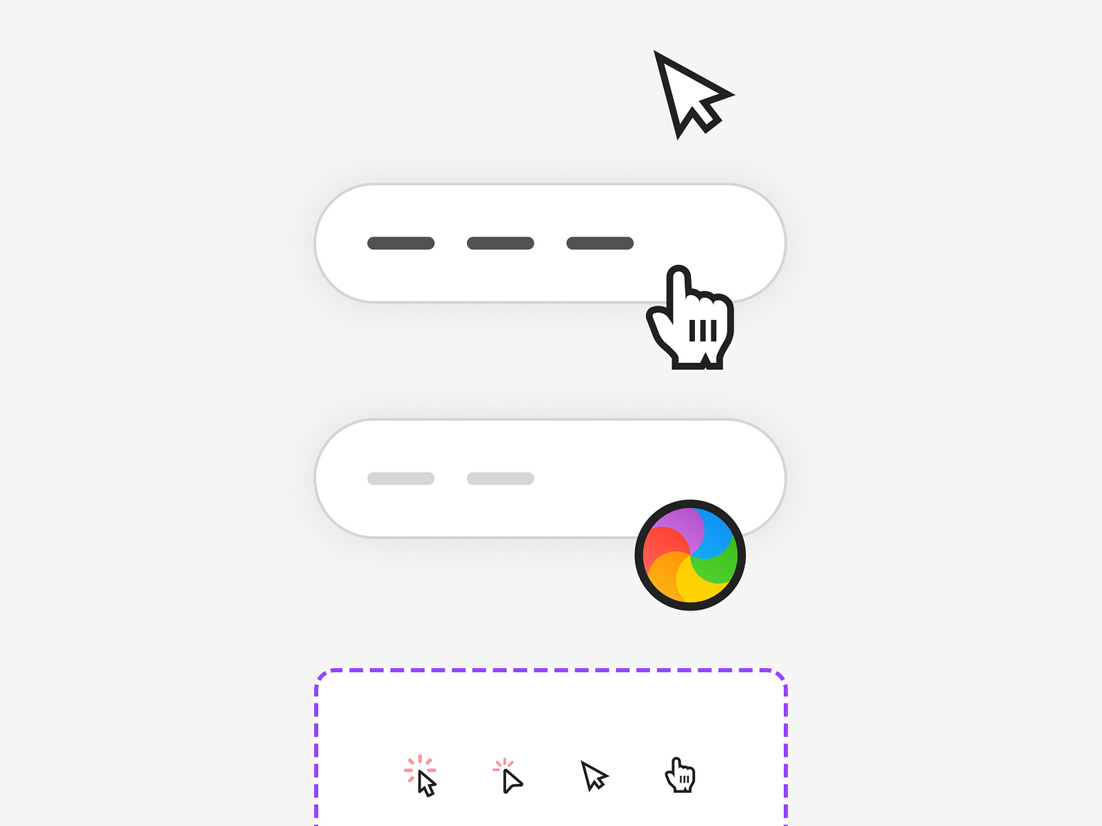 Icon: Mouse Cursors Pack from Component Collector by Taylor Osborn on