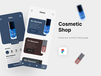 sleek cosmetic shop app interface appdesign design download dribbble ecommerce freedownload online buying salepage shoping app ui uidesign uiux uiuxdesign userinterface uxdesign webdesign