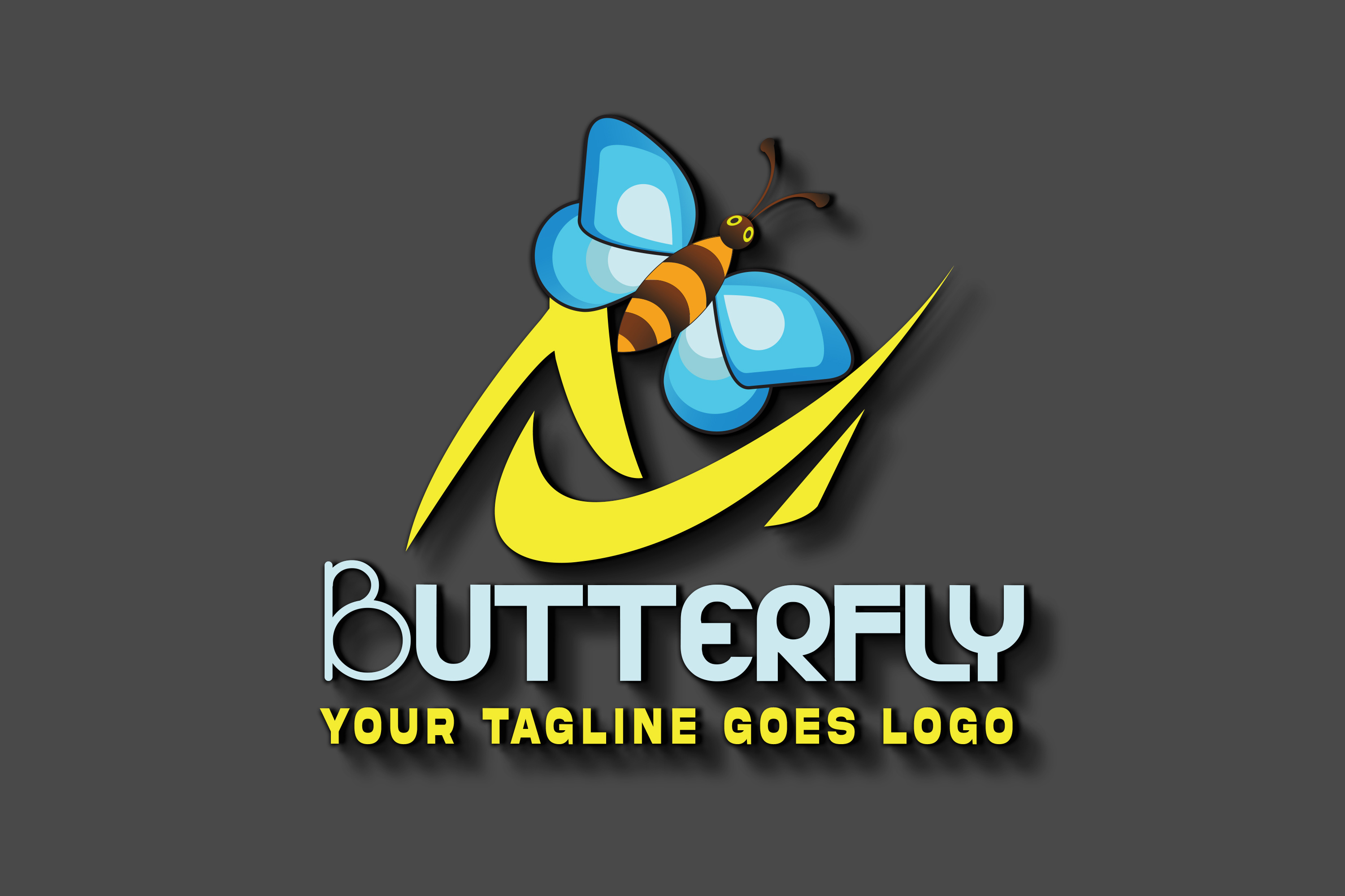 Butterfly Logo 3d advertising animation bifold brand design branding butterfly logo company profile design graphic design iconlogo illustration logo logo design modern logo motion graphics ui