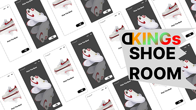 Shoe App For ShowRoom app design branding shoe design showroom ui website app