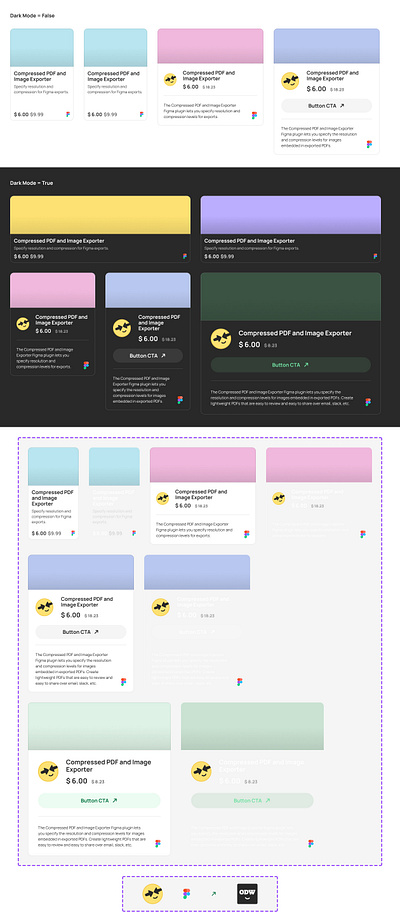 Card: Web Product / Shop from Component Collector card component design figma odw product ui