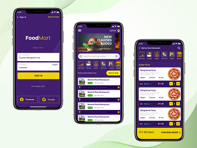 Food Delivery App app apps branding design food graphic design illustration logo suprojit suprojit das suprojitsp ui