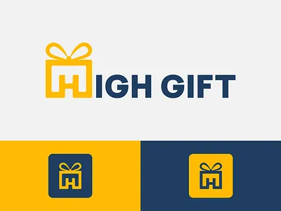 Gift Logo Design app branding graphic design illustrator logo mockup packaging poster ui uiux website