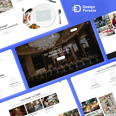 Food & Drink Web design