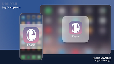 [Daily UI] Day 5: App Icon app app icon app logo appstore brand design branding daily challenge daily ui daily ui challenge design design challenge graphic design illustration logo logo design ui ui challenge website website design