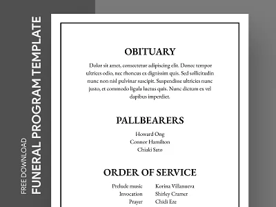 Blank Funeral Program Free Google Docs Template blank burial ceremony design doc docs entombment exequies free google docs templates free template free template google docs funeral funeral program google google docs program service template word