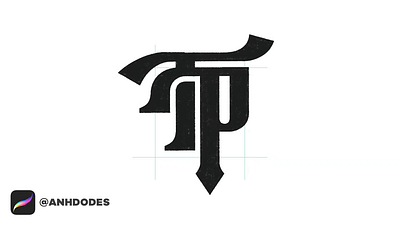 Letter T, P, and...? Typography monogram logomark design 3d anhdodes anhdodes logo animation branding design graphic design illustration letter p logo letter t logo letter t p logo lettering logo logo logo design logo designer logodesign minimalist logo minimalist logo design motion graphics ui