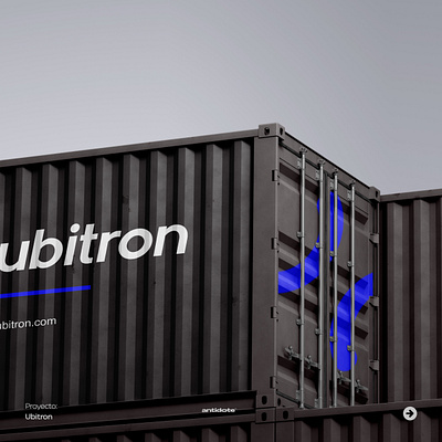 Ubitron (e-commerce) branding designer ecommerce graphic design logo logodesigner