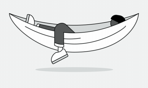 Casual after effects amazon casual hammock hand drawn illustration motion motion graphics