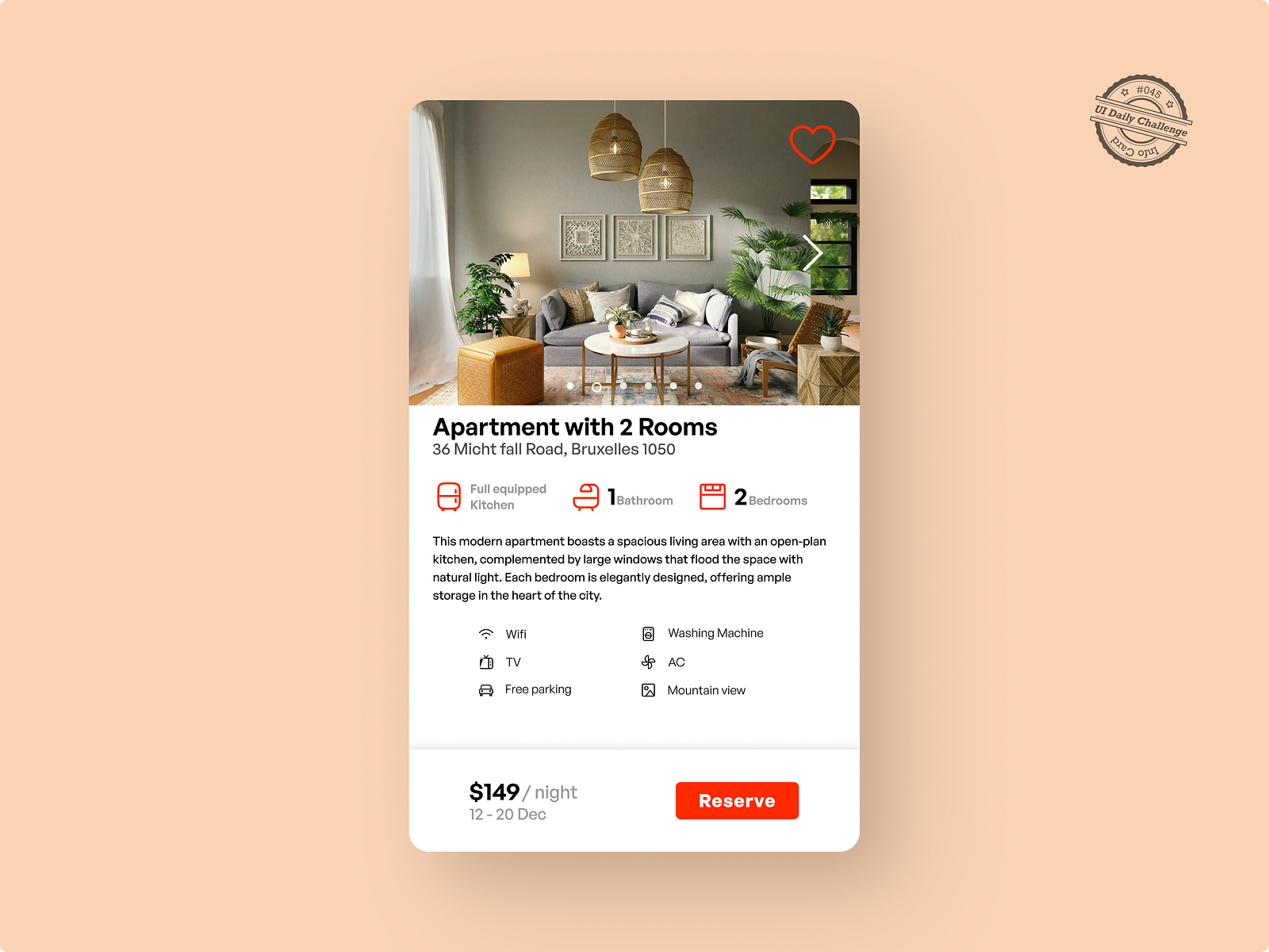 Info Card - UX/UI Design by Robin Drapeau on Dribbble