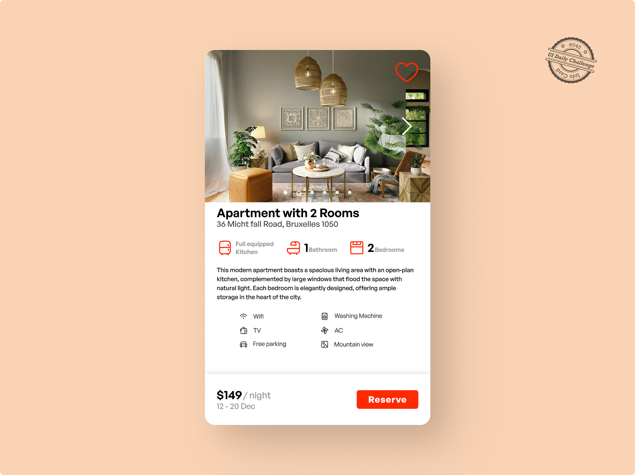 Info Card - UX/UI Design by Robin Drapeau on Dribbble