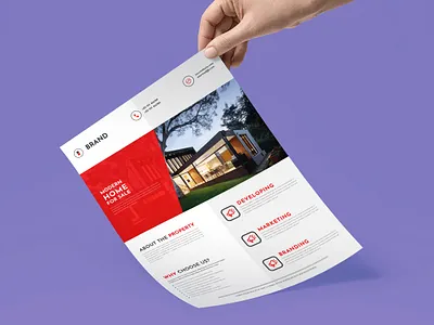 Corporate Flyer Design Template corporate design corporate flyer flyer flyer template graphic design real estate design