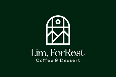 Cafe ForRest animation branding graphic design logo