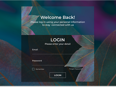 Inspiration Standalone Login Page by Tumblr - UI Garage