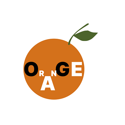 Orange branding logo ui