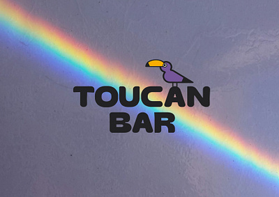 Logotype for toucan Bar branding design graphic design illustration logo vector
