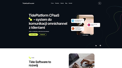 Tide Software clean clean ui colors design digital figma homepage landing page modern ui ui ux uidesign user experience user interface ux web design website website design