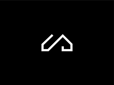 S + house architecture branding concept double meaning exprimart home house investment lettermark logo mark minimalist real estate roxana niculescu s s letter simple