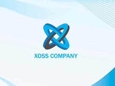 XOSS company branding graphic design logo