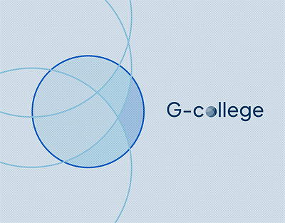 G-college · Brand Identity blue brand identity branding brandmark graphic design illustration logo logomark planet workmark