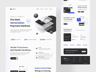 Banking Website banking website black black and white blue branding cards e card website easy banking figma landing page money transfer payment method ui ui design uiux ux design visual design website website design