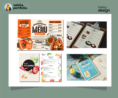 Menu design