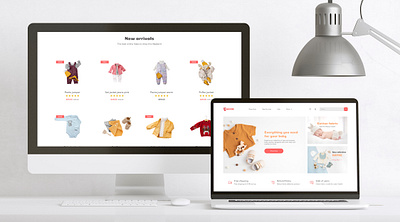Home page baby clothes store baby clothes baby shop baby store design design home page home page baby clothes landing page