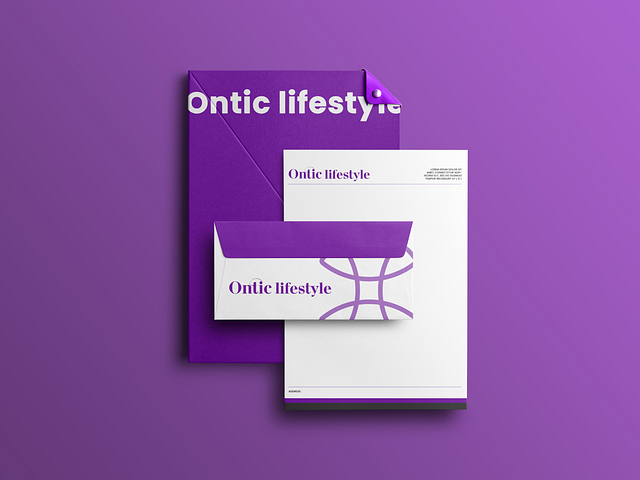 Purple Color Branding designs, themes, templates and downloadable