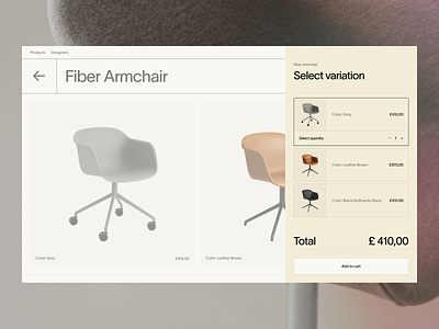 Furniture shop 4 ajax art direction cart design ecommerce layout shop typography ui web