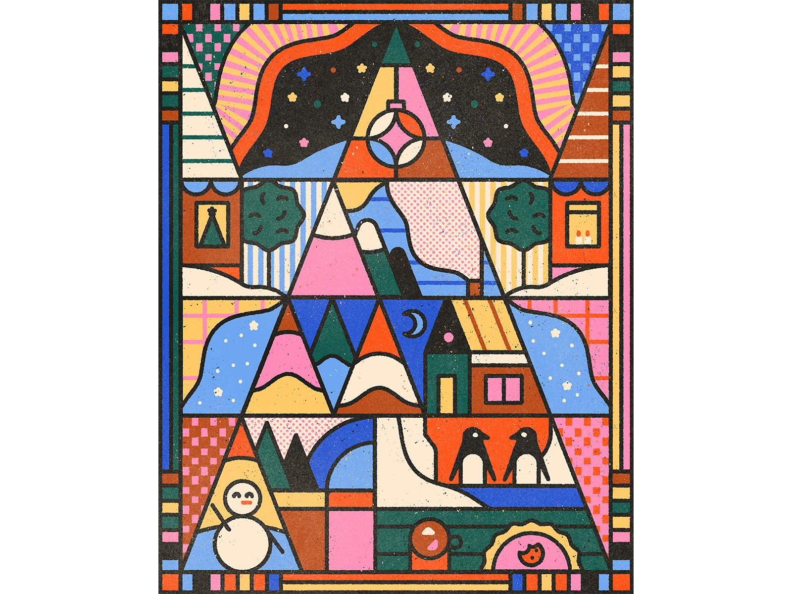 Cozy Christmas by MUTI on Dribbble