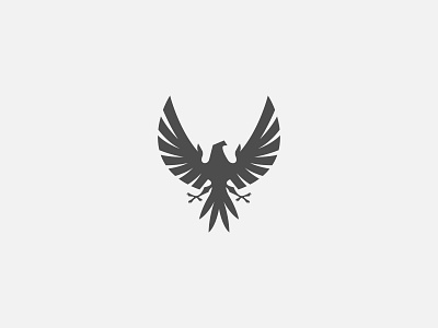 Eagle logo design bird crest design eagle falcon graphic design heraldic icon illustration logo logodesign minimalist rezaalfarid204 simple vector