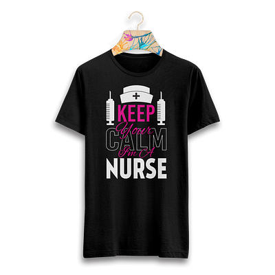 Creative Nurse T shirt Design branding cloth design graphic design illustration t shirt t shirt design typography ui vector