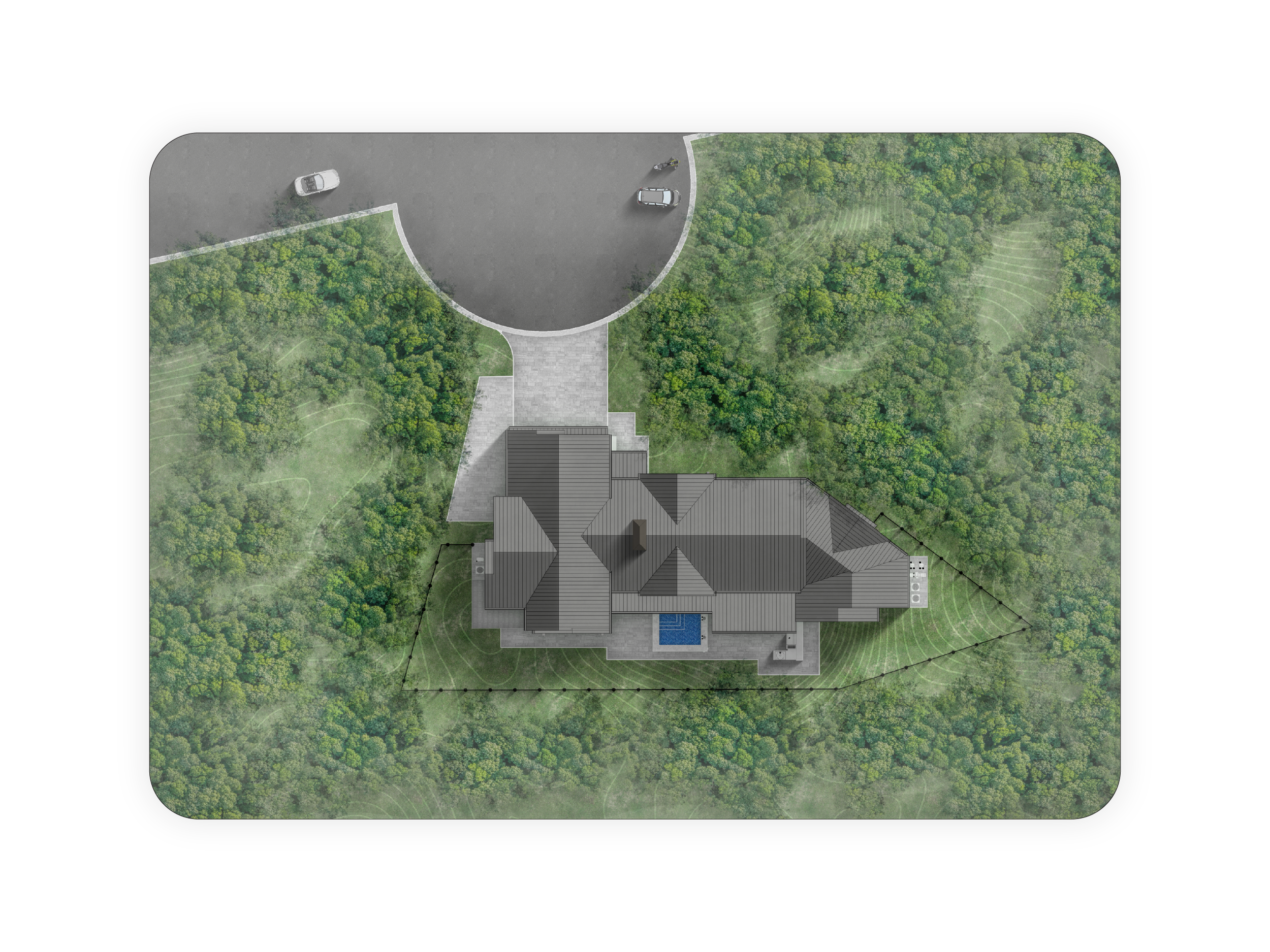 Project_19: Site plan rendering design 2d rendering archiminy architecture portfoilo design floor plan rendering illustration landscape photoshop rendering rendering