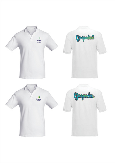 Polo mockup and printing technology graphic design product design