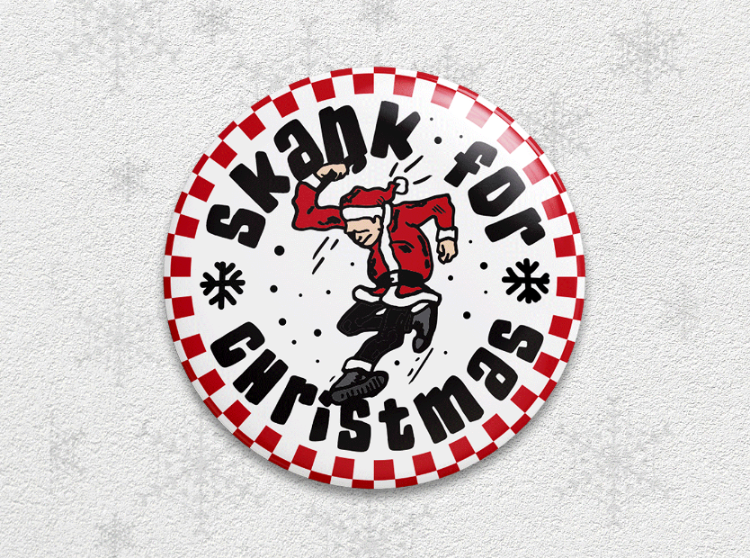 CHRISTMAS BUTTON BADGES 🎄🎅❄️ aliens art badge badges branding button badge christmas christmas time hand drawn identity illustration logo logo design mascot merry punk rock typography ufo
