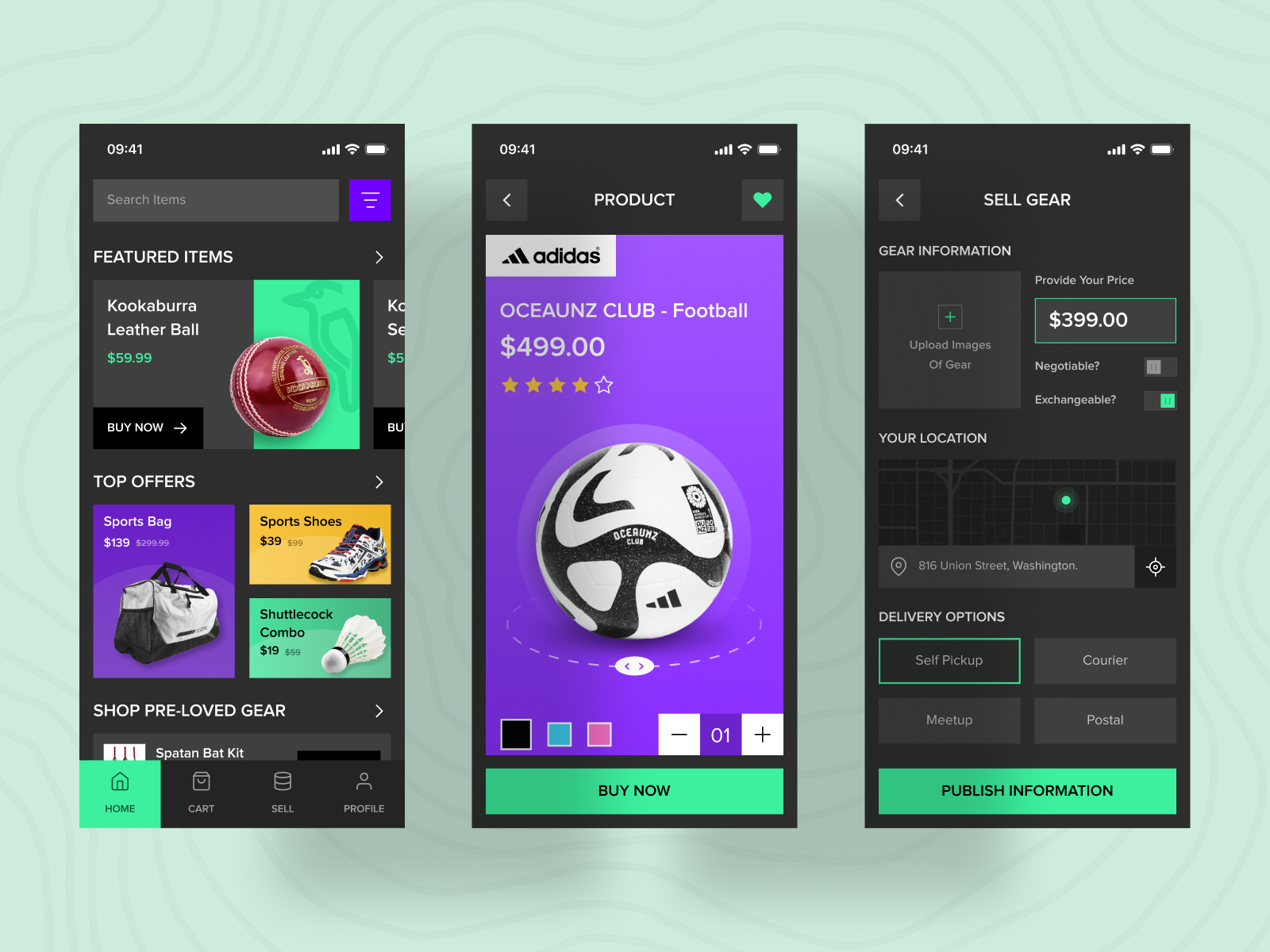 Online Sports Equipment App By Yudiz Solutions Ltd On Dribbble