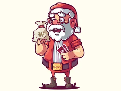 Christmas Santa design illustration vector