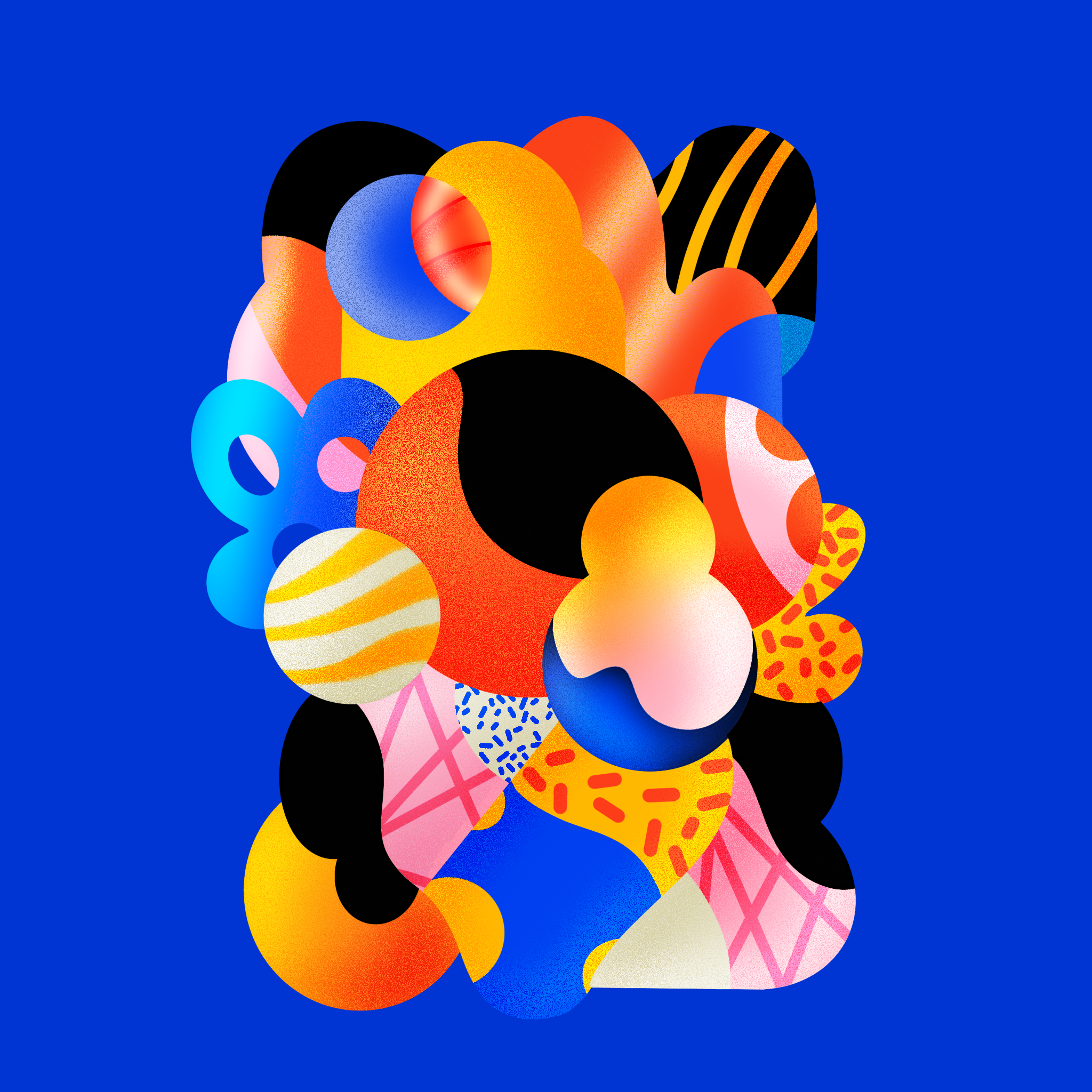 Little Shapes branding graphic design ui