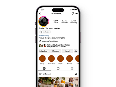 Instagram - Feed filter (concept) clean app feed filter filter feature ig instagram mobile mobile app picture sharing redesign simple ui social media ui design ux design