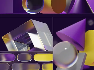 Branding Key Visuals Study #1 3d b3d blender branding cycles exploration illustration key visuals realistic render