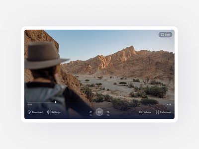 Daily UI Challenge | Video Player auto layout daily ui daily ui 57 daily ui challenge design figma figma auto layout ui ui design video player video player daily ui 57
