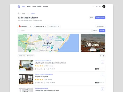 Booking Web App app appartment booking bookingapp design flat house travel traveling ui uidesign web webapp webdesign