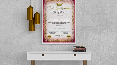 Free Royal Institute Certificate PSD Template certificate design graphic folks institute royal