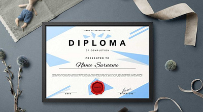 Diploma Certificate Design certificate design diploma graphic folks