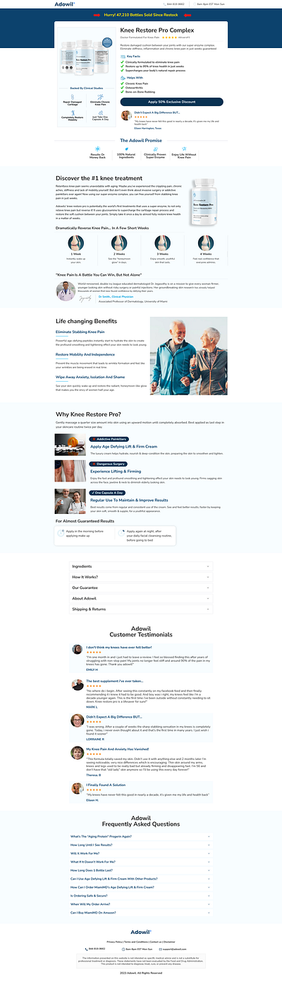 Checkout Built On - Funnelish advertorial page branding design designing funnel funnel funnelbuilder funnelish sales funnel sales page