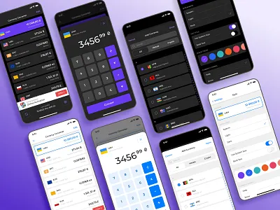 Currency Converter - iOS App app converter currency design finance ios money ui ux