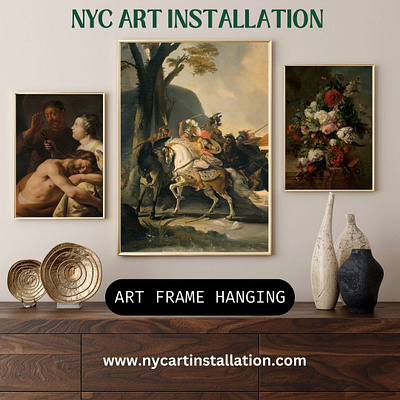 Art Frame Hanging NYC artframe framehanging picturehanging