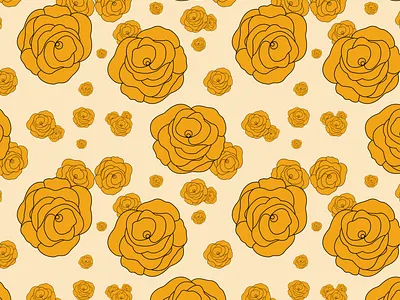 Rose seamless vector pattern autumn beautiful design dribbble floral illustration geometric graphic design illustration line drawing pretty rose seamless pattern spring summer textile print unique vector vector art