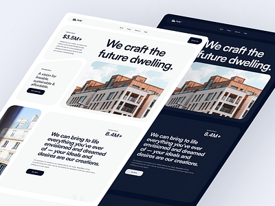 Real Estate Website - FREE UI KIT app design downlaod free game illustration kit landingpage logo realestate responisve rewards ui ui design uidesign uikit uikits uiux web website